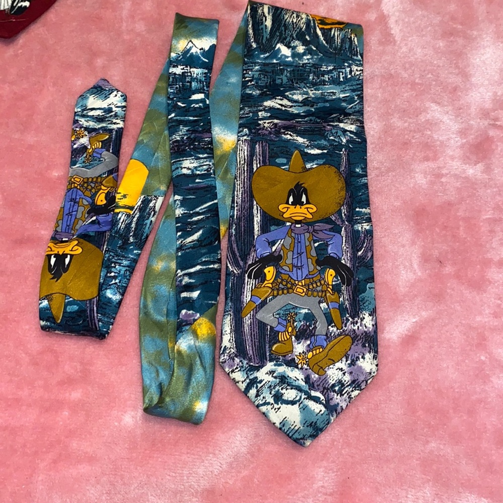 Vintage Looney Tunes Silk Tie